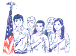 [Kids Saying The Pledge]