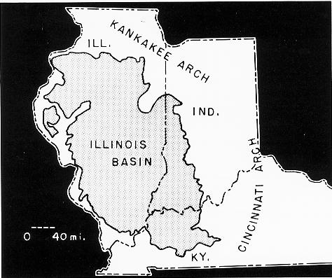 [Distribution of Coal in Indiana]
